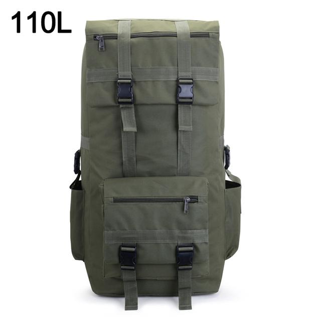 110L 130L Männer Wandern Tasche Camping Rucksack Große Armee Outdoor Klettern Trekking Reise Rucksack Taktische Taschen Gepäck Tasche XA860WA