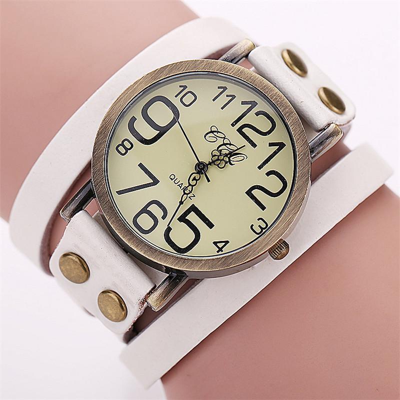 Hi Fashion Watch Luxus Damen Quarzuhr Wasserdichte Damenuhr Damen Armbanduhren weiß