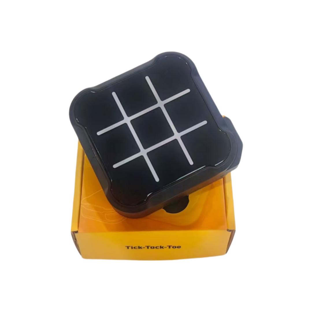 Tic-Tac-Toe Elektronisches Schachbrettspiel Multifunktionstisch Tragbar für Erwachsene Kinder Pädagogisch Familie Reiseformat Brettspiele