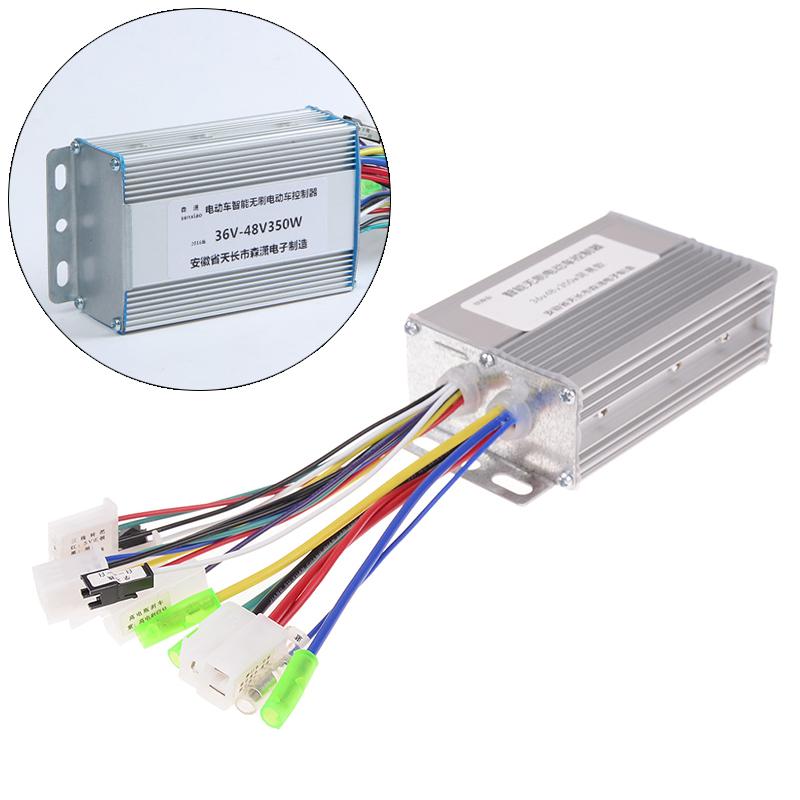 36V/48V 350W DC Elektro-Fahrrad E-Bike Roller Bürstenloser DC-Motor-Controller white