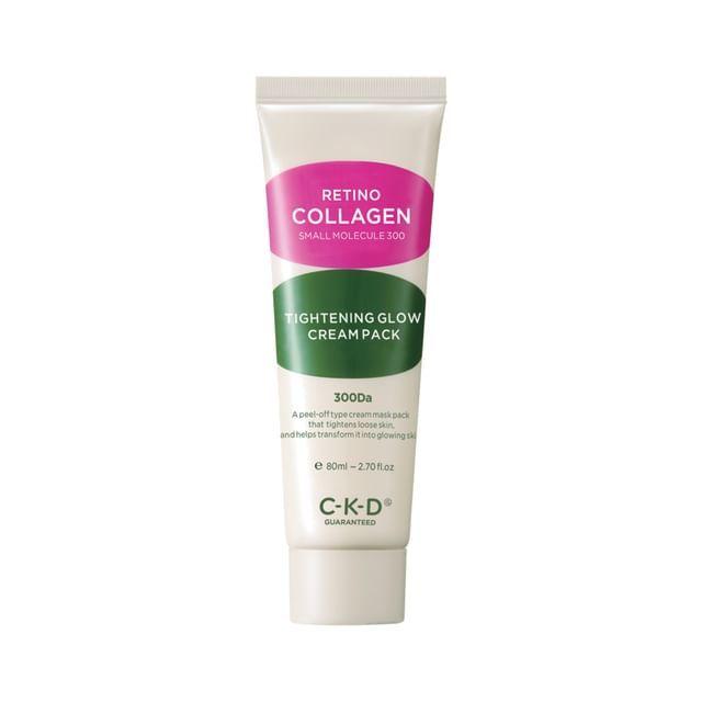 CKD Retino Collagen Straffende Glow Creme Maske 80ml/ 50ml + Pinselset/ Feuchtigkeitsspendend, Koreanische Kosmetik, K-Beauty 80ml