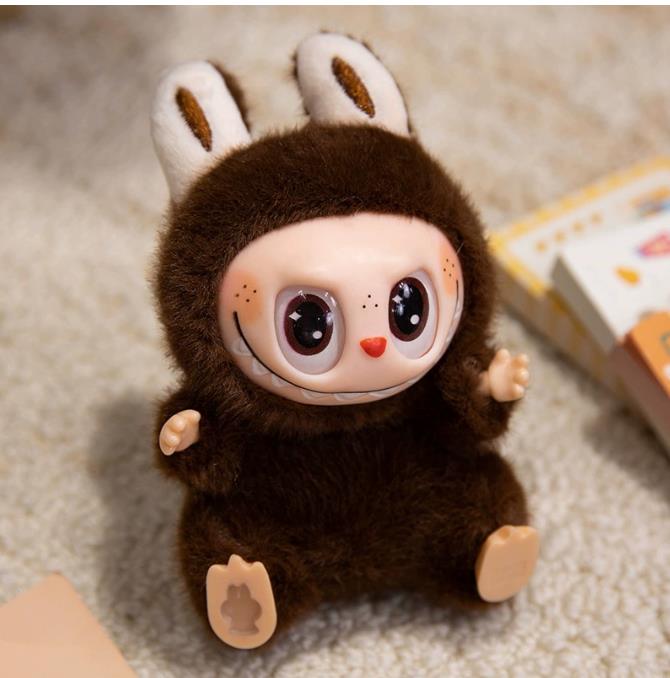 Schlüsselanhänger Spielzeug Geburtstagsgeschenke Neues Spielzeug Puppe Deko Geschenk Puppenmodell Spielzeug Niedliches Monster Replik Schlüsselanhänger Spielzeug Geburtstagsgeschenke 15cm braun