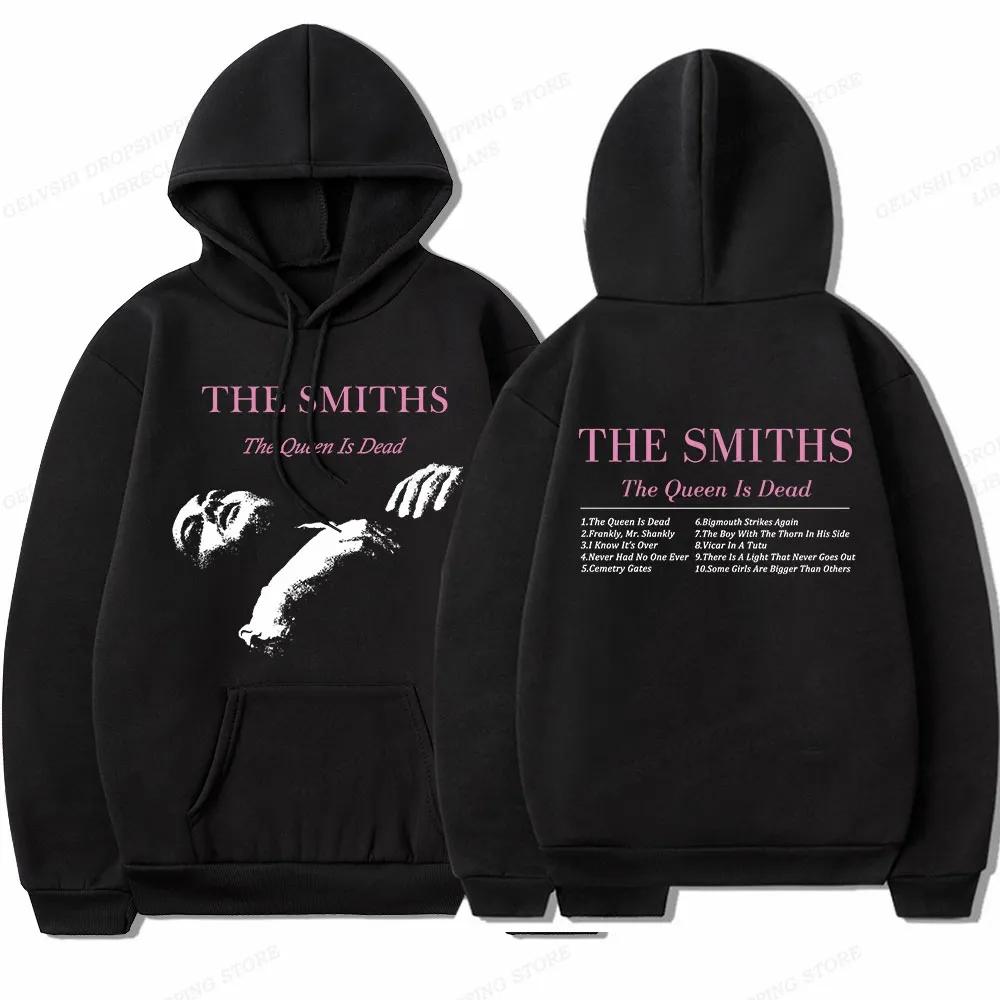 The Smiths Damenmode Hoodies Y2k Sweatshirts Sweats Rockband Sweatshirts Mäntel Sportwear Trainingsanzüge Langarm Hoodies M schwarz