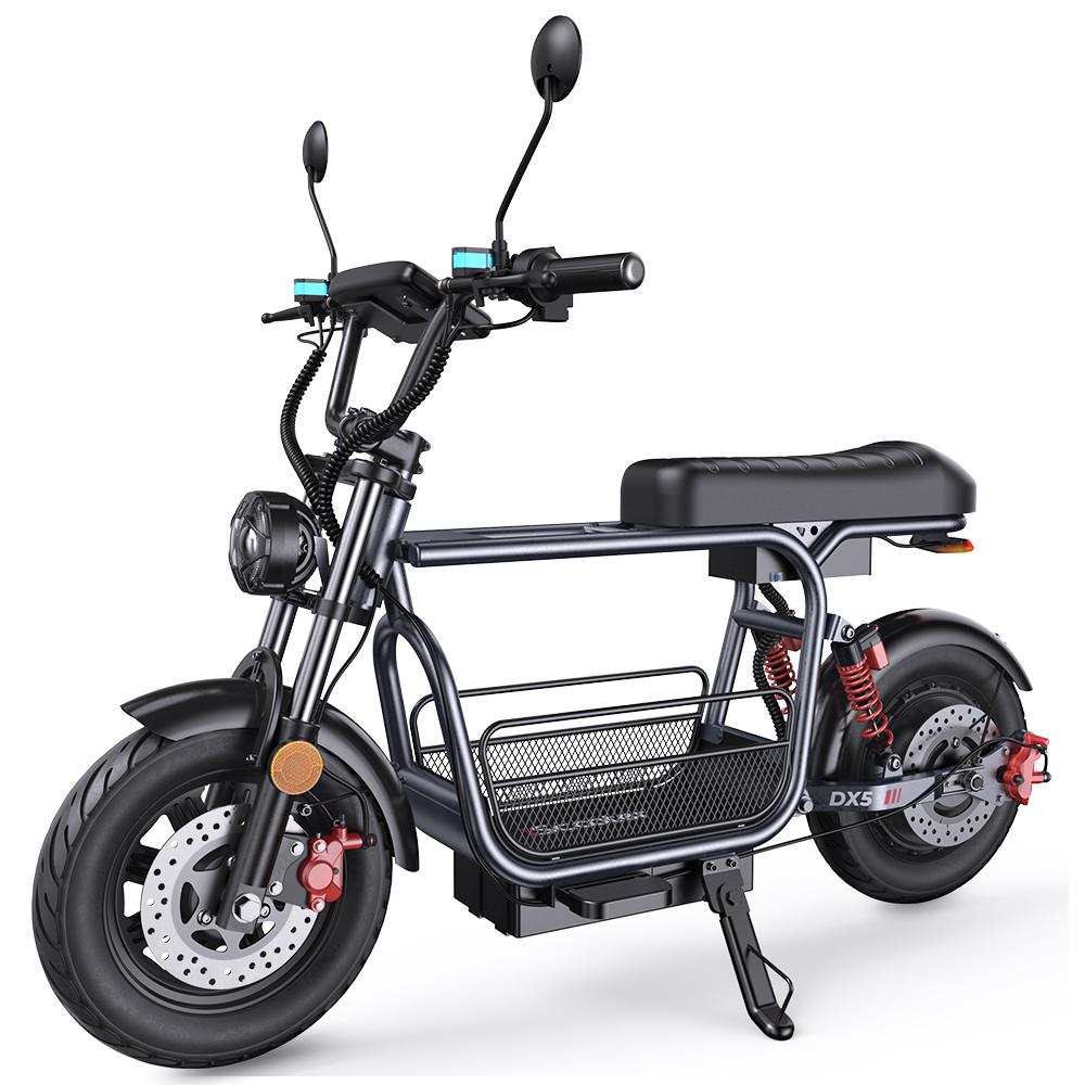 iSCOOTER DX5 1500W Hight Motor Elektroroller 48V15.6Ah Batterie 15 Zoll Reifen Outdoor All-Terrain E-Scooter 72km Ultra-Langstrecke