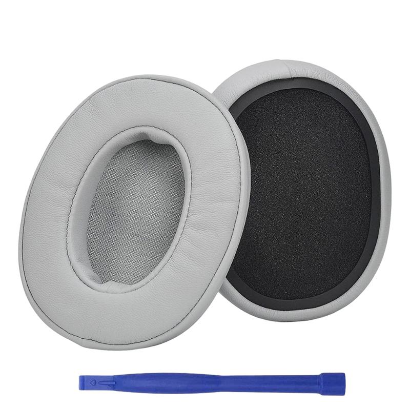 Ersatz-Ohrpolster-Set für Skullcandy Crusher Wireless, Crusher Evo & Hesh 3 graue