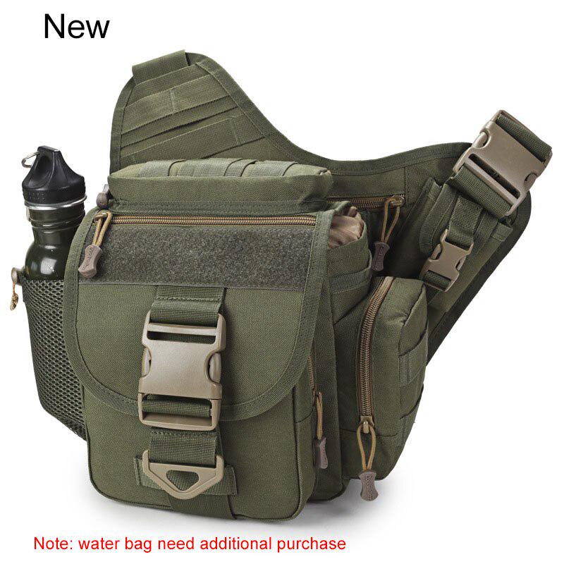 Camping Taktische Brust Molle System Militär Umhängetasche Sling Wasserdichte Sac De Sport Tasche armee grüne