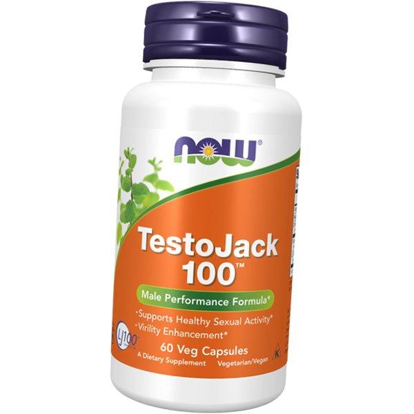 Komplexer Testobooster, Testo Jack 100, Now Foods 60vegcaps (08128006) 60vcaps