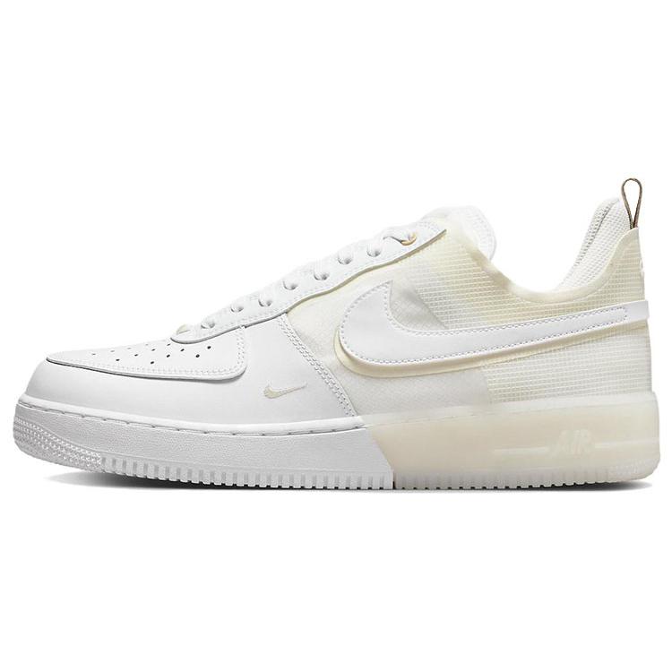 neuer Nike Air Force 1 React Kokosmilch 36.5