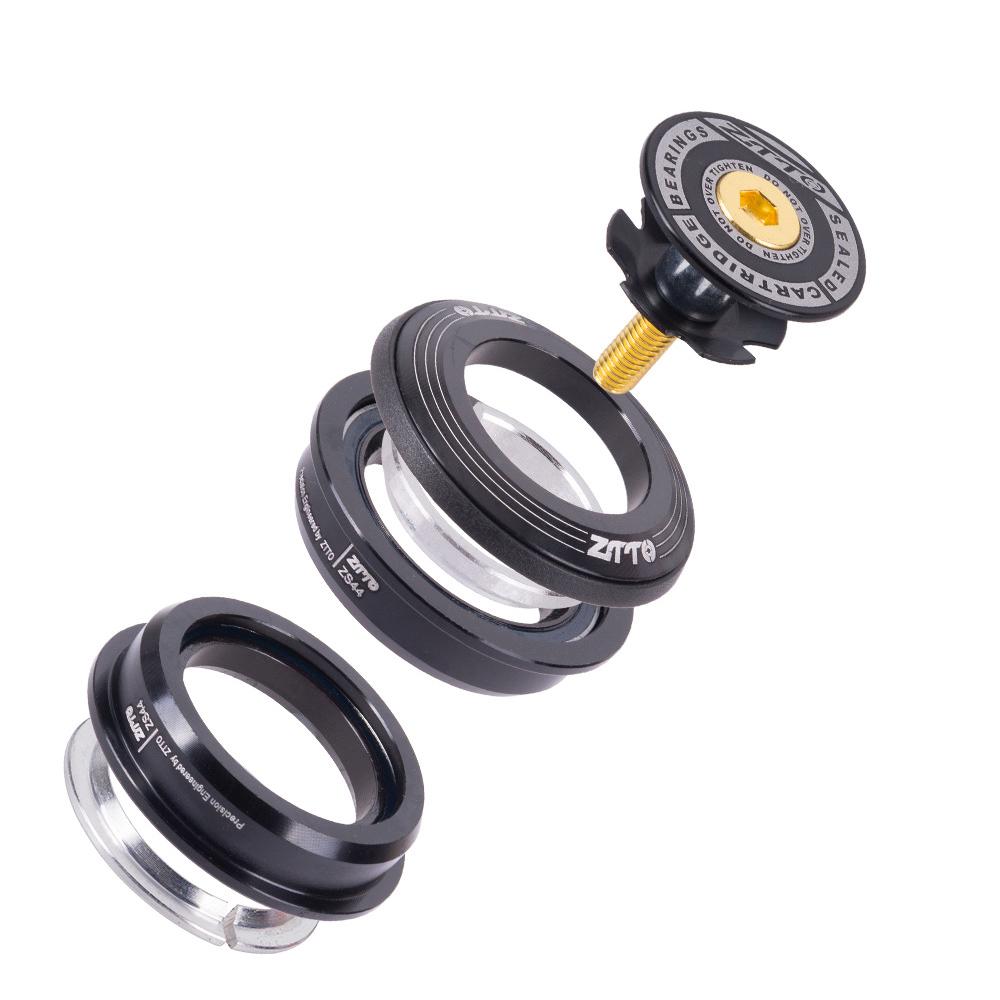ZTTO 44mm MTB Rennrad Lenksäule Headset Bike Seal Palin Headset 4444S schwarz