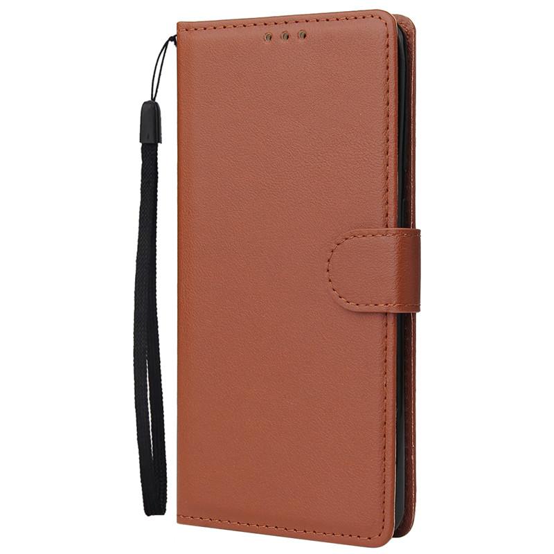 Huawei P Smart 2019 Hülle Leder Magnetischer Klappständer Handyhülle für Fundas Huawei P Smart 2019 Cover Psmart Plus 2019 Coque P Smart 2019 braun