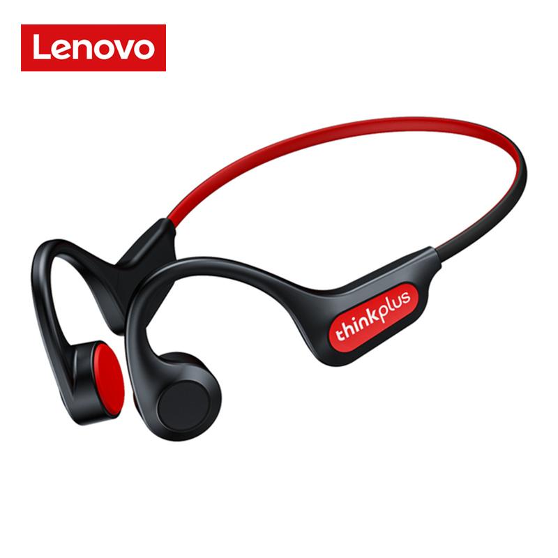 Lenovo X3 Pro Drahtlose Bluetooth 5.3 Kopfhörer Knochenleitung Ohrbügel Musik Hifi Sport Wasserdichte Kopfhörer mit Mikrofon X3 PRO schwarz
