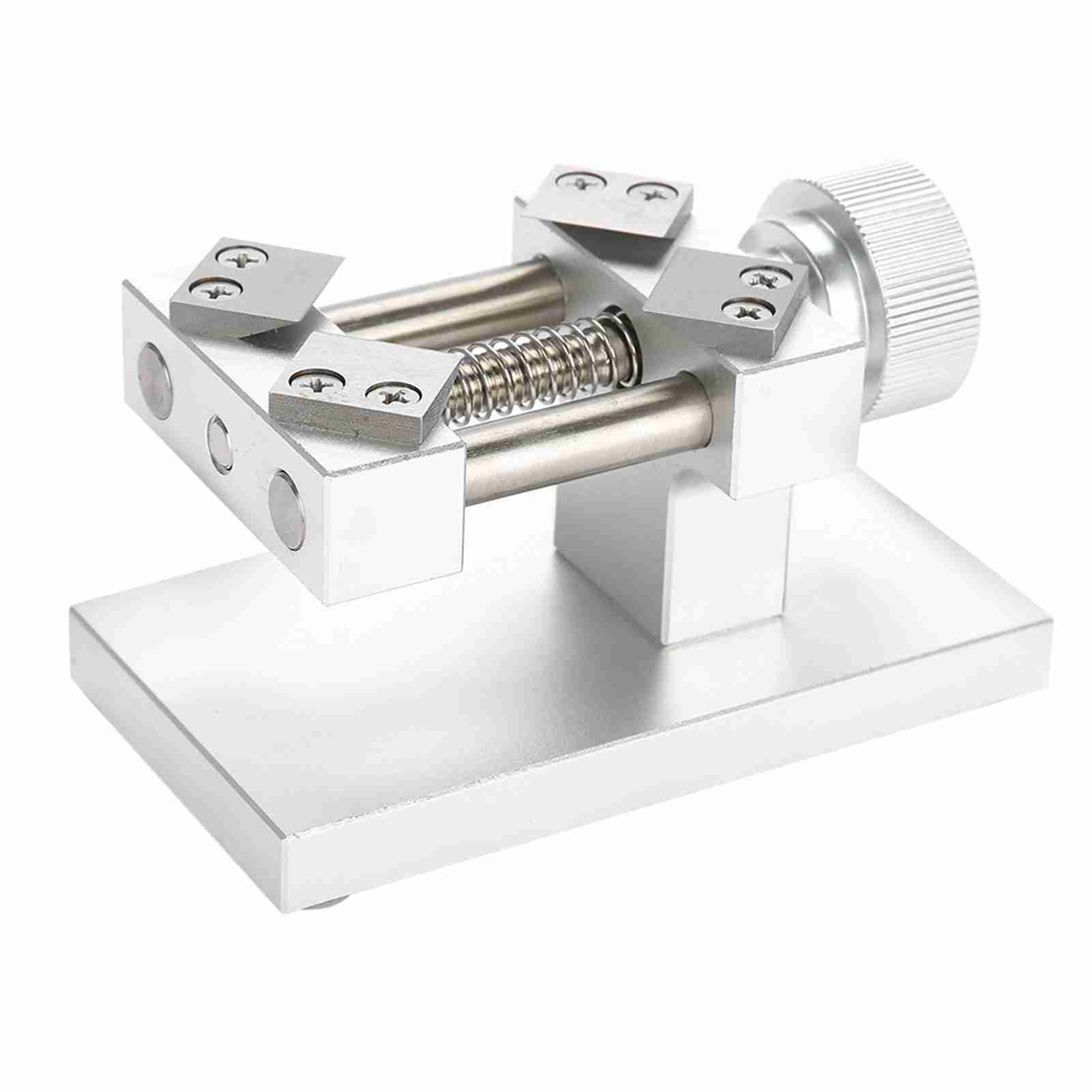 Rot/Silberfarbenes Werkzeug zum Entfernen der Uhrenlünette, Werkzeug zum Öffnen des Werkbank-Rückseitengehäuses(Silber-) silber