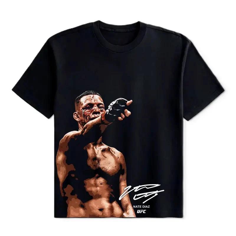 Nate Diaz UFC Kämpfer T-Shirt, UFC Kämpfer T-Shirt, Grafik T-Shirt S
