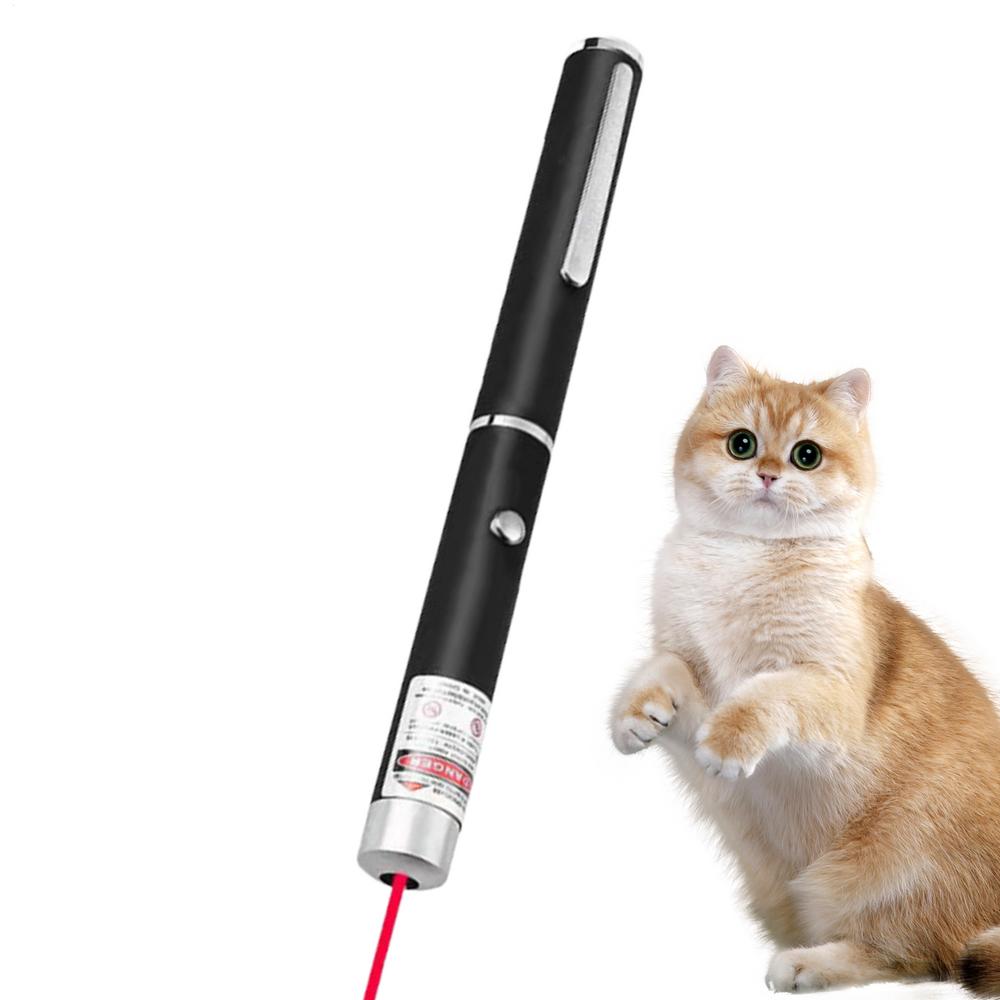 Zeiger-Spielzeug für Katzen-Spiel Haustier-Spiel Reizstift Batteriebetrieben Katzen-Jagd Interaktionsspielzeug für Zuhause Wohnzimmer Schlafzimmer Garage