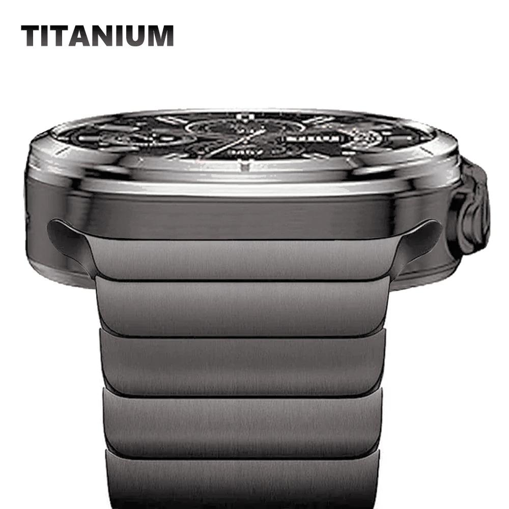 Titanarmband für Samsung Galaxy Ultra Watch 2025 Correa Luxus-Gliederarmband Herrenarmband für Samsung Galaxy Watch 7 Ultra 47mm Watch Ultra 2025