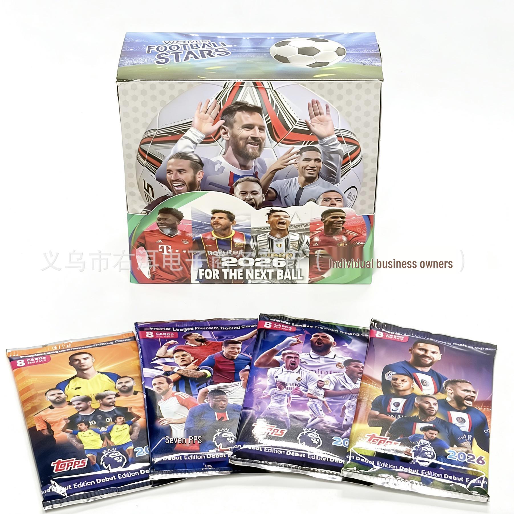 Fußball-Weltmeisterschaft 2026 Star-Karten-Sammlung - 288-Karten-Set gray