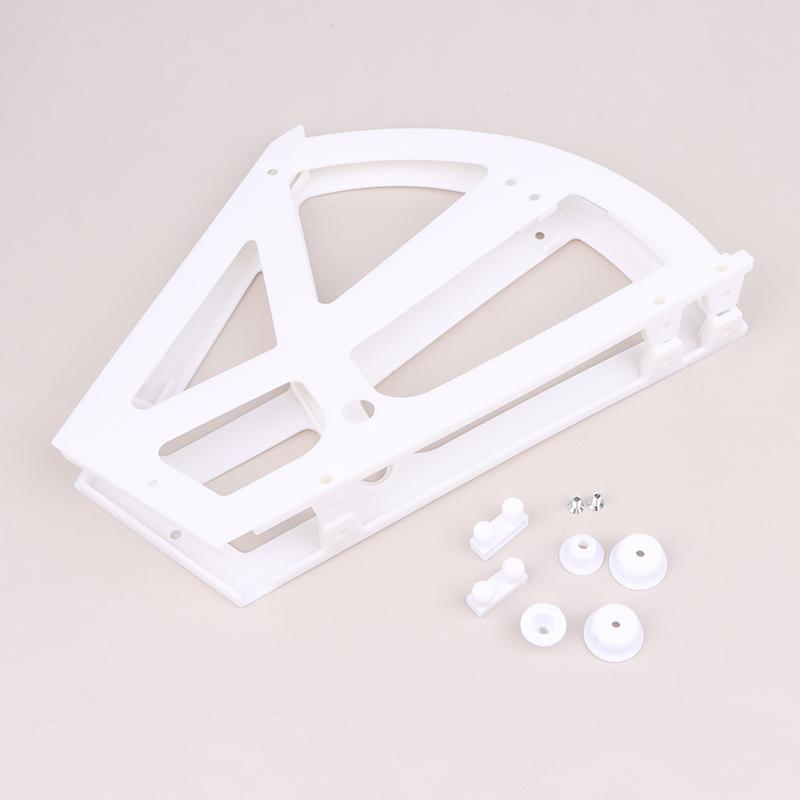 Schuhschrank Scharniere Zubehör Kunststoff Scharnier für Schuhe Rack Schublade Lagerung Regal Drehen Über Möbel Küche Hardware Fitting weiß