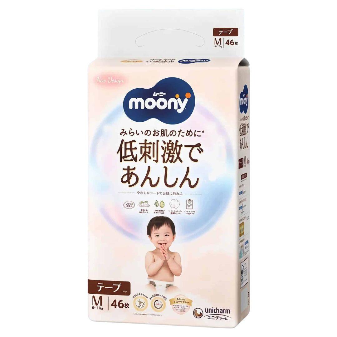 Moony Natural Windeln M 6-11kg 46 Stück