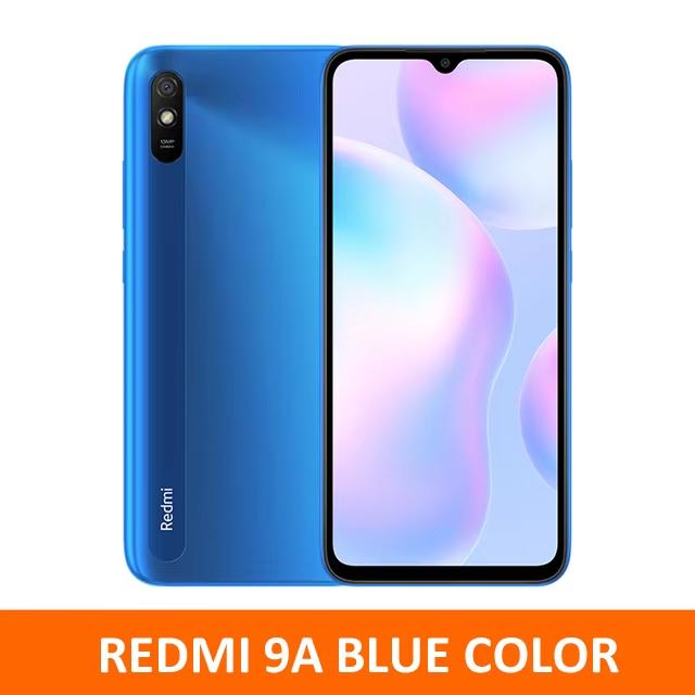 Xiaomi Redmi 9A Smartphone 64GB/128GB Handy 5000mAh 6,53 Zoll MTK Helio G25 Octa Core 13MP 4G Smartphone Global 2GB 32GB blau
