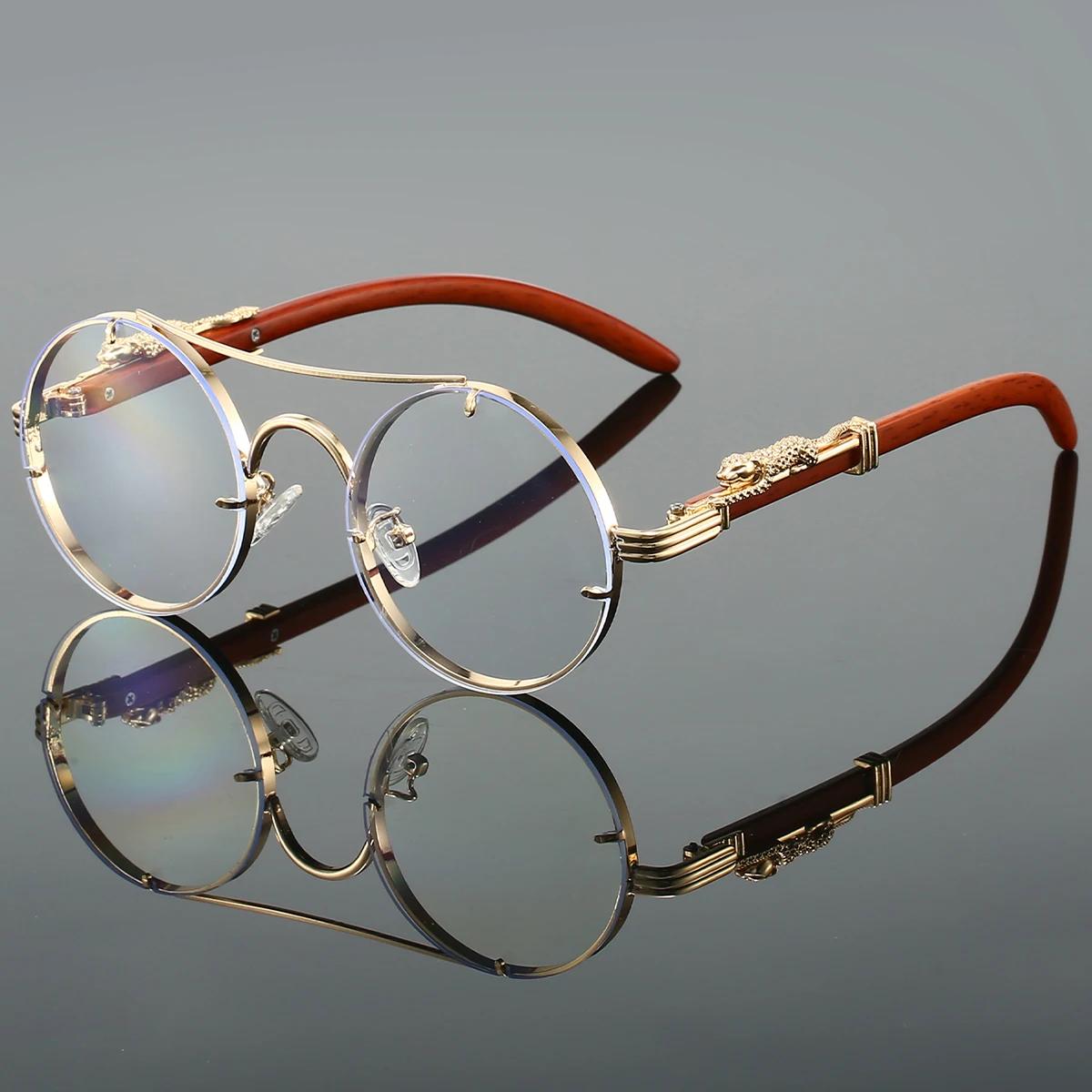Unisex Vintage Runde Sonnenbrille Männer Mode Doppel Brücke Multicolor Shades Frauen Retro Trendy Marke Luxus Design Sonnenbrille transparent