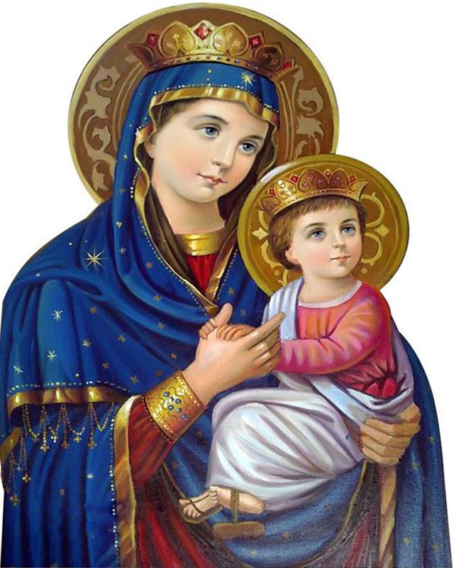 Diamant Malerei Neue Jesus Bilder Von Strass 5D DIY Diamant Stickerei Verkauf Religiöse Figuren Mosaik Wohnkultur Full Square 20X30CM rose rot