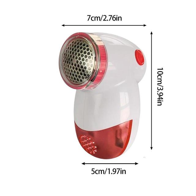 Mini Tragbare Pullover Kleidung Teppiche Fussel Pille Flusen Entferner Haar Ball Trimmer Stoff Fuzz Rasierer Maschine Elektrische Lint Remover rot