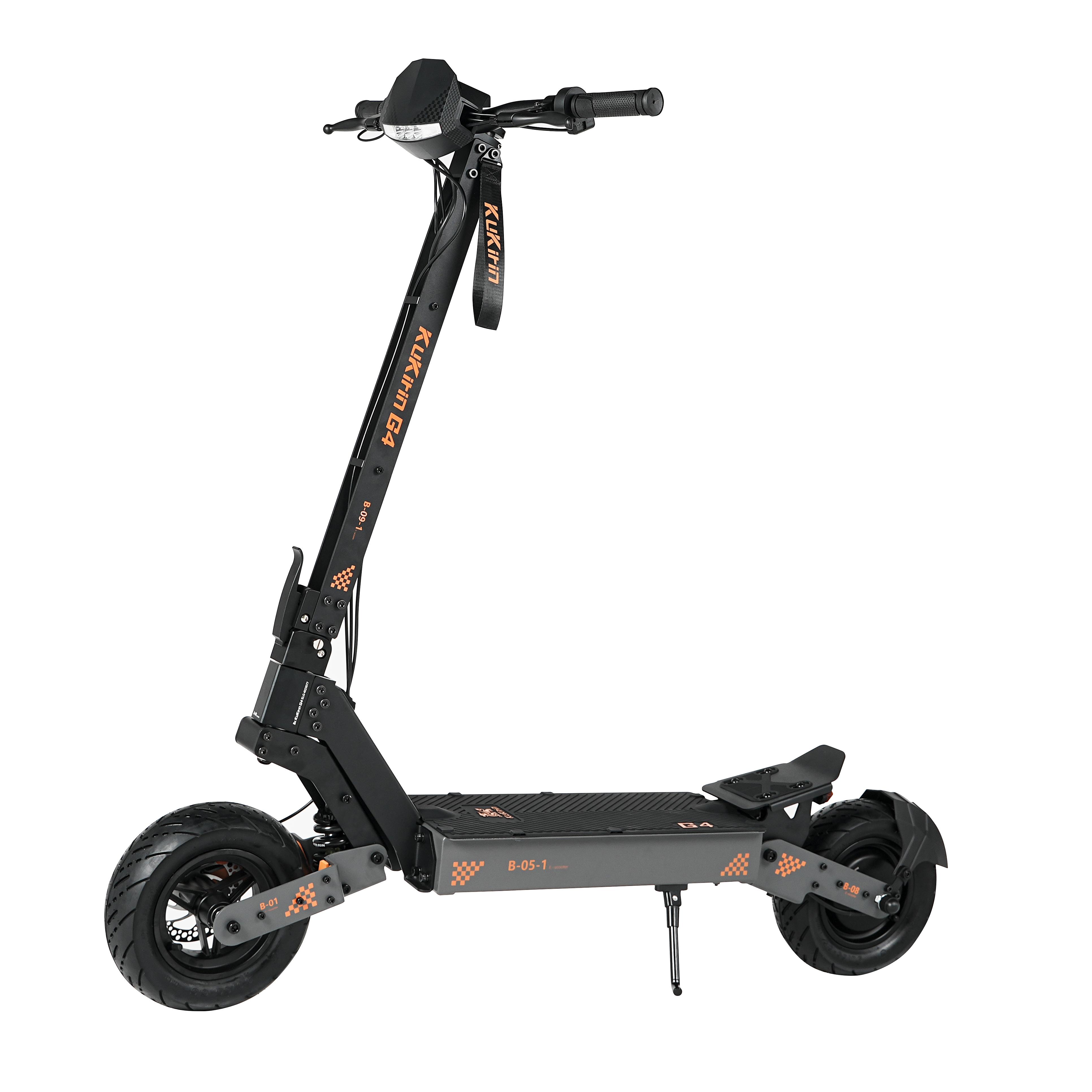 KuKirin G4 2000W Elektroroller für Erwachsene 60V20Ah Akku 11 Zoll Offroad-Reifen 70km/h Höchstgeschwindigkeit 75km Reichweite Outdoor-Fahren E-Scooter