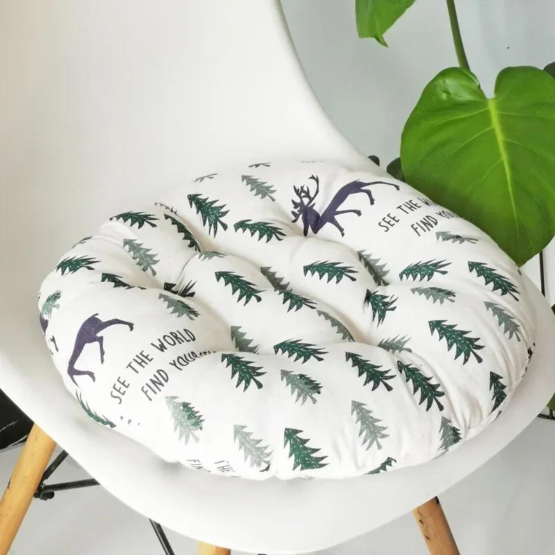 1PC Runde Kissen 40x40 45x45 50x50 Büro Stuhl Sofa Kissen Tatami Rund Dekoration sitz Kissen Stuhl Kissen Großhandel 45x45cm