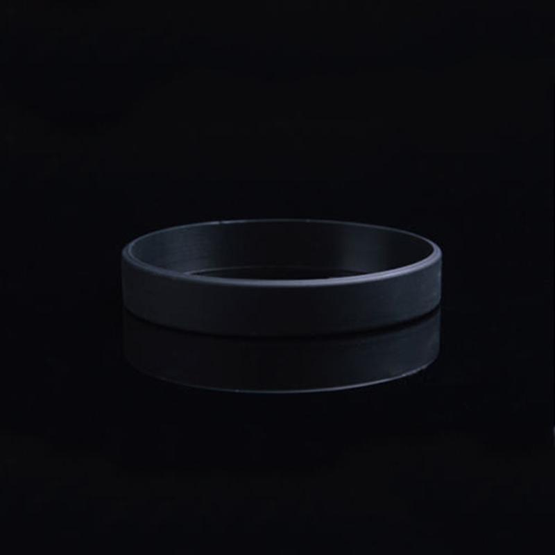 Silikon-Armband, einfarbig, für Kinder und Erwachsene, glänzender Punkt, leuchtendes Boden-Armband, abnehmbares Armband, Gummi-Handring 2pcs