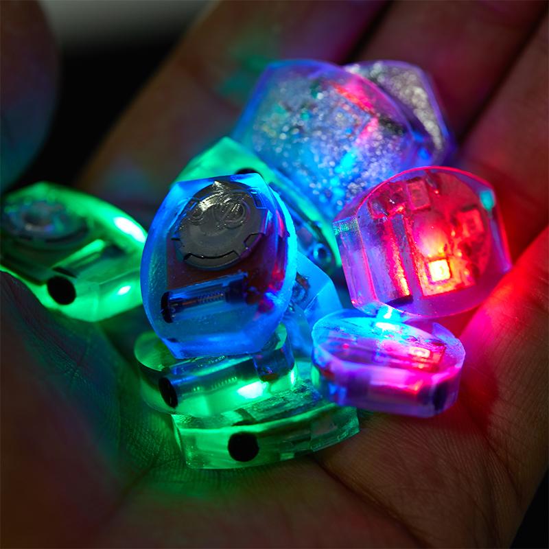 10Pcs Schuh Licht Bewegung Elektronik Lampe Zubehör Loch Schuhe Lampe Teile