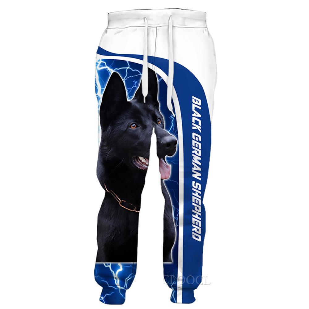 Camo Y2k Hose Mann Tier Collie 3D Gedruckt Herren Jogginghose Camping Mode Angeln Lässig Streetwear Outdoor Jogginghose L