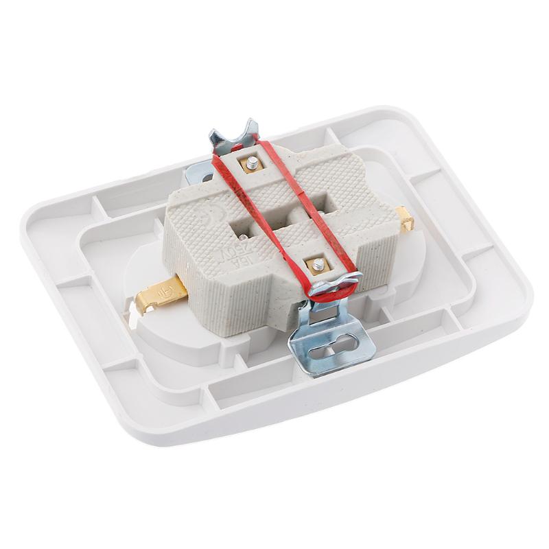 220V/16A 118x80mm EU Doppelte Bodensteckdose Haushalt Industriesteckdose