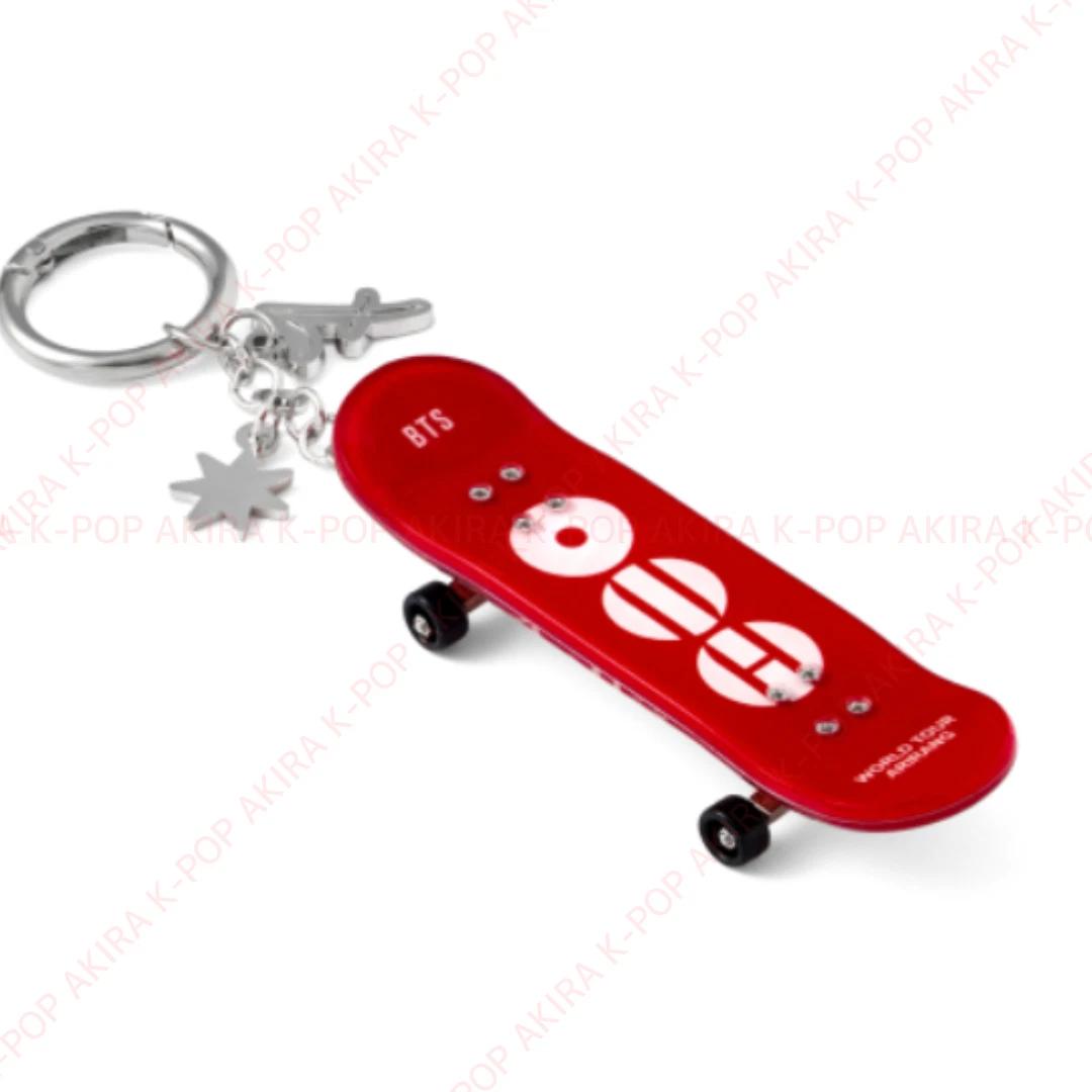 VORBESTELLUNG BTS WELTTURNEE ARIRANG OFFIZIELLES MERCHANDISE JAPAN LIMITIERTE MD (Red) Skateboard Keyring