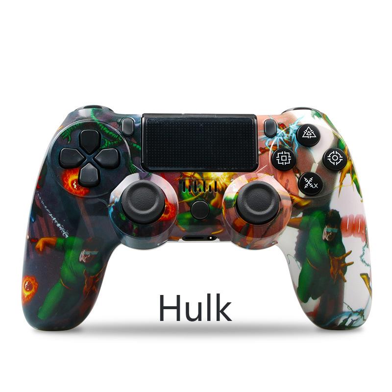 VAORLO für PS4 Wireless Controller PS4 Controller Gamepad Controller mit Dual Vibration und Trigger Tasten mit 3,5 mm Klinke