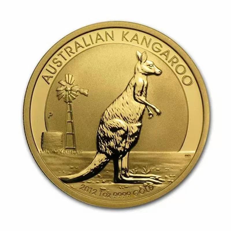 Gedenkmünzen der Königin, Australische Känguru-Gedenkmünzen, Handarbeiten, ausländische Münzen, Tiermünzen gold