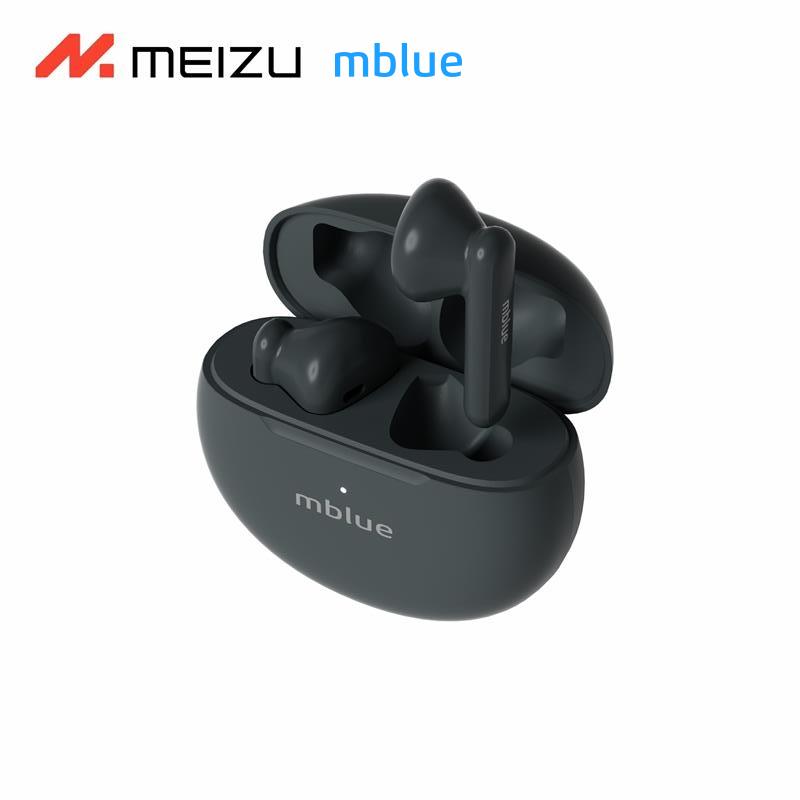 Originale MEIZU mblue AR10 Drahtlose Ohrhörer HiFi Musik Ohrhörer Kopfhörer Sport Wasserdichtes Headset HD Musik Kopfhörer Mit Mikrofon Ohrhörer grau