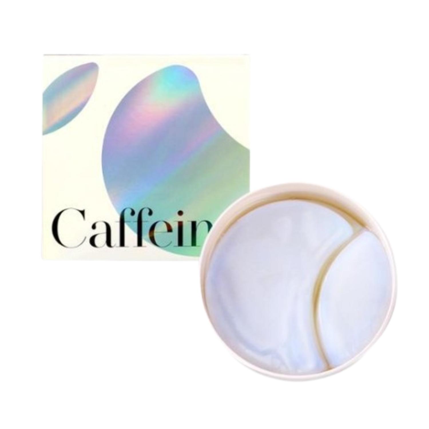 K-SECRET Augenpads – 60 Paar (Vitamin C, Retinol, Koffein) – Behandlung von dunklen Flecken und Falten, Anti-Aging und Aufhellung Caffeine 60 Pairs