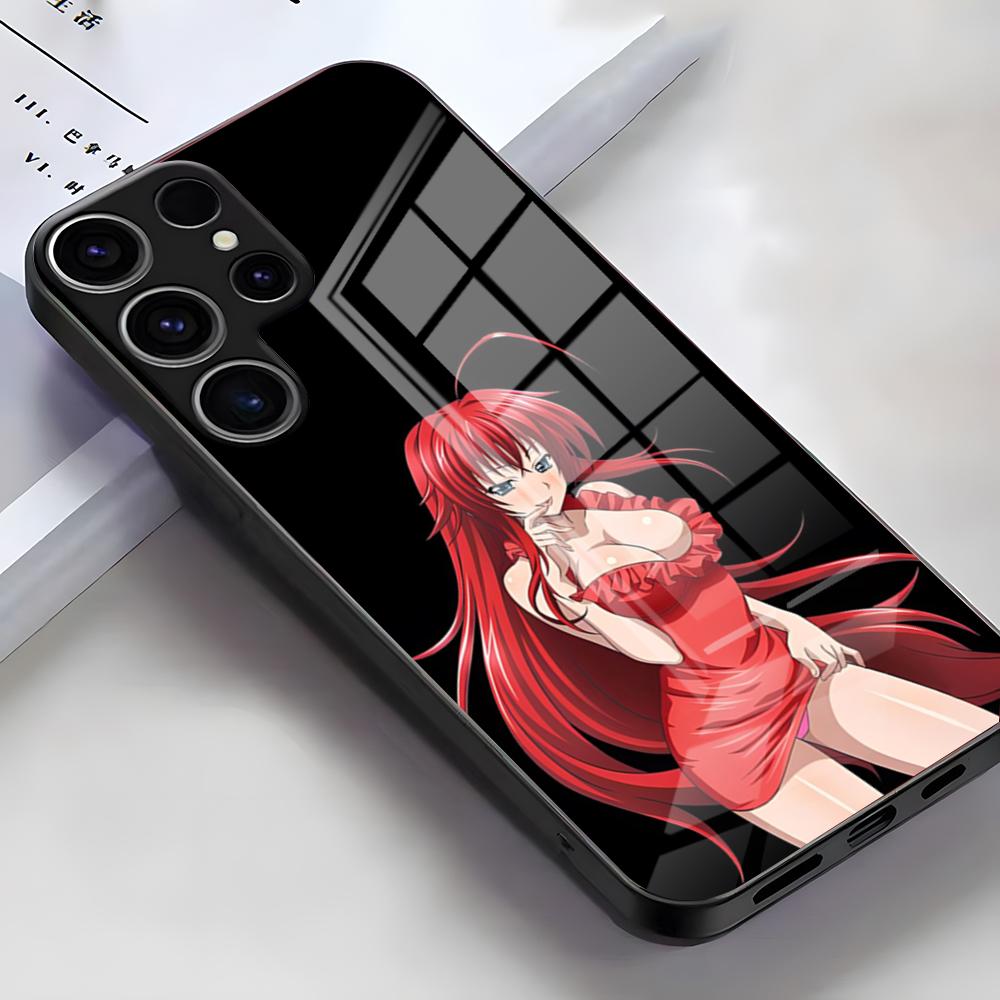High School DxD Hero Handyhülle Für Samsung S26 S25 Edge Ultra S23 S22 S21 S20 Ultra Plus S24 Fe A54 A53 A25 Glasabdeckung Samsung S21 Ultra