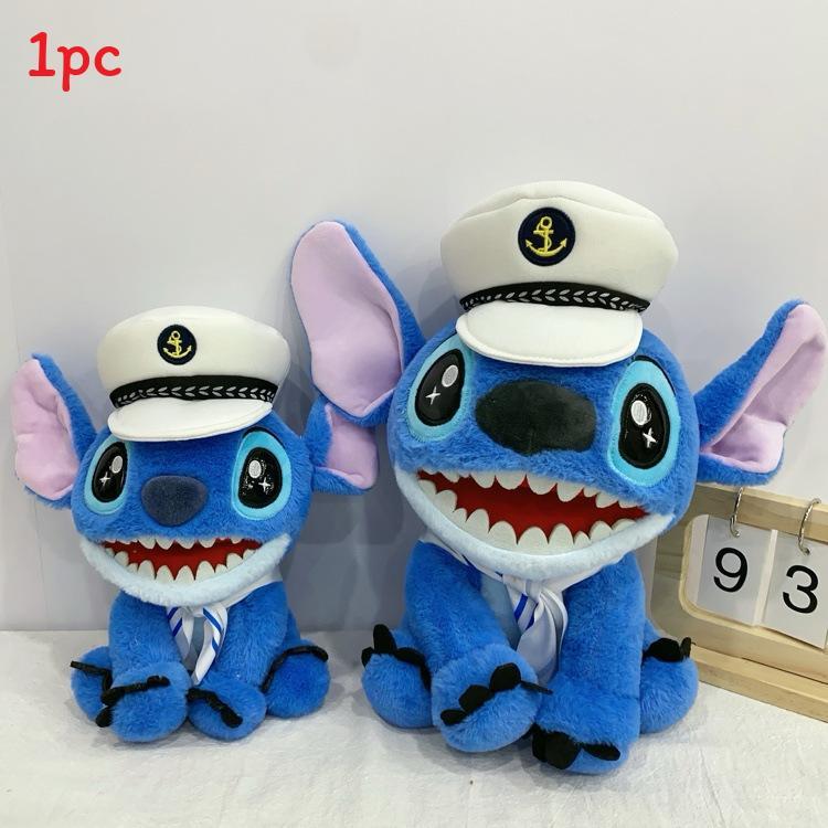 Stitch Kuscheltier mit PP-Baumwollfüllung Perfekt für Kinder und zum Verschenken Navy Stitch