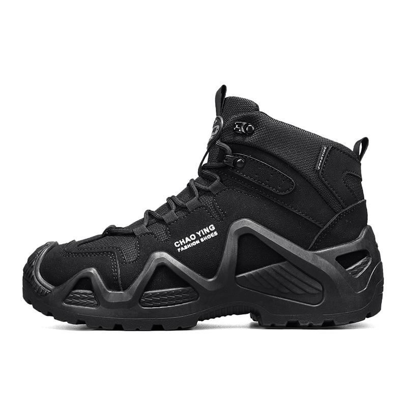 Männer Taktische Stiefel Armee Stiefel Herren Militär Wüste Wasserdichte Arbeits Sicherheit Schuhe Klettern Wanderschuhe Knöchel Männer Outdoor Stiefel 43 schwarz