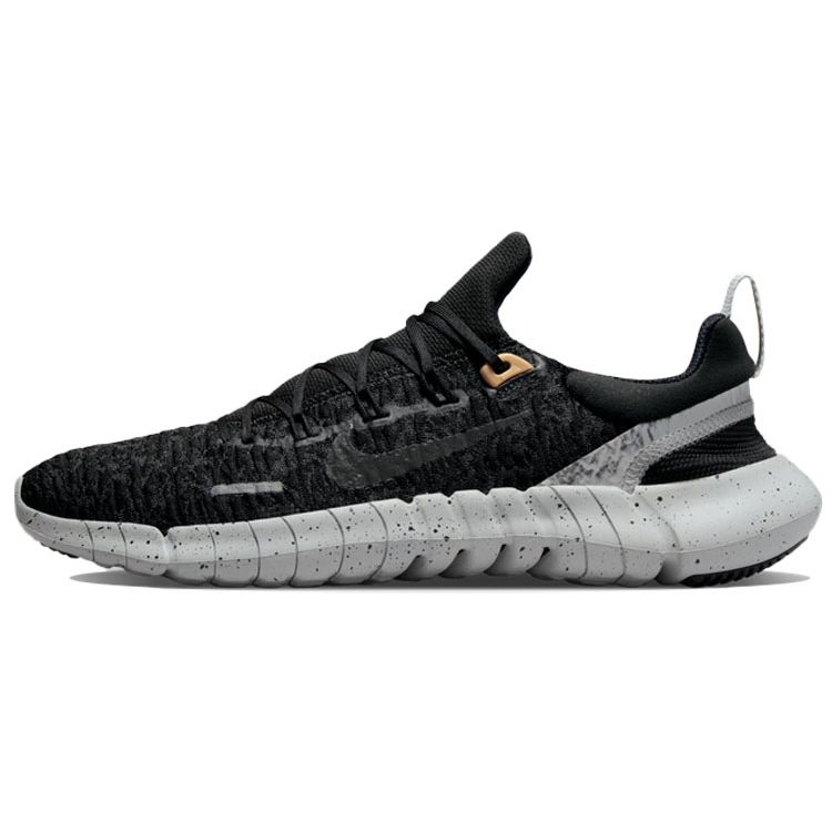 Nike Free Run 5.0 Schwarz Dunkelrauchgrau Herren Sneaker CZ1884-006 39