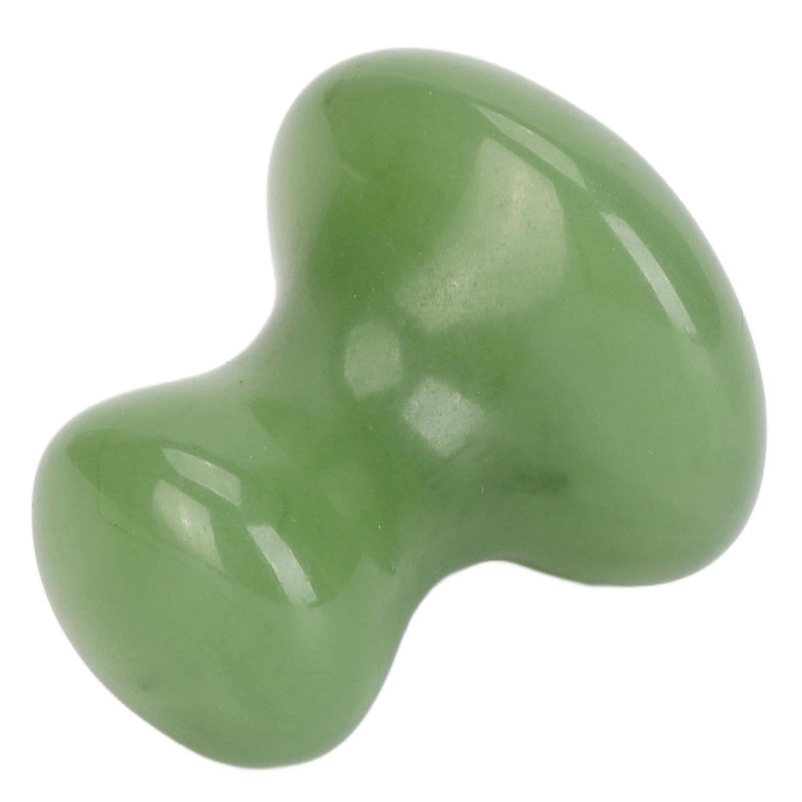 Gua Sha Massage Werkzeug Pilzform Guasha Schabestein Massagegerät für SPA Entspannende Massage Grün grün