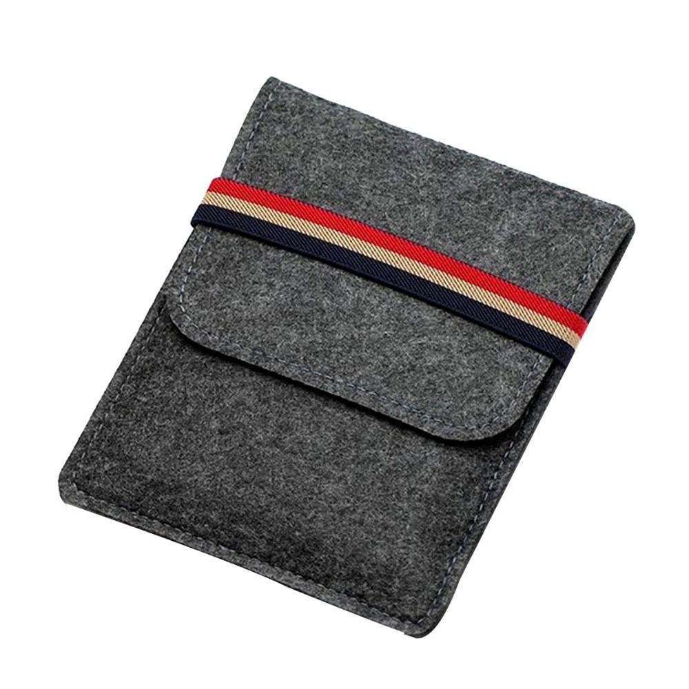 11. Generation 6 Zoll E-Reader Hülle Schutzhülle Tragetasche für Kindle Paperwhite 6 inch dunkelgrau