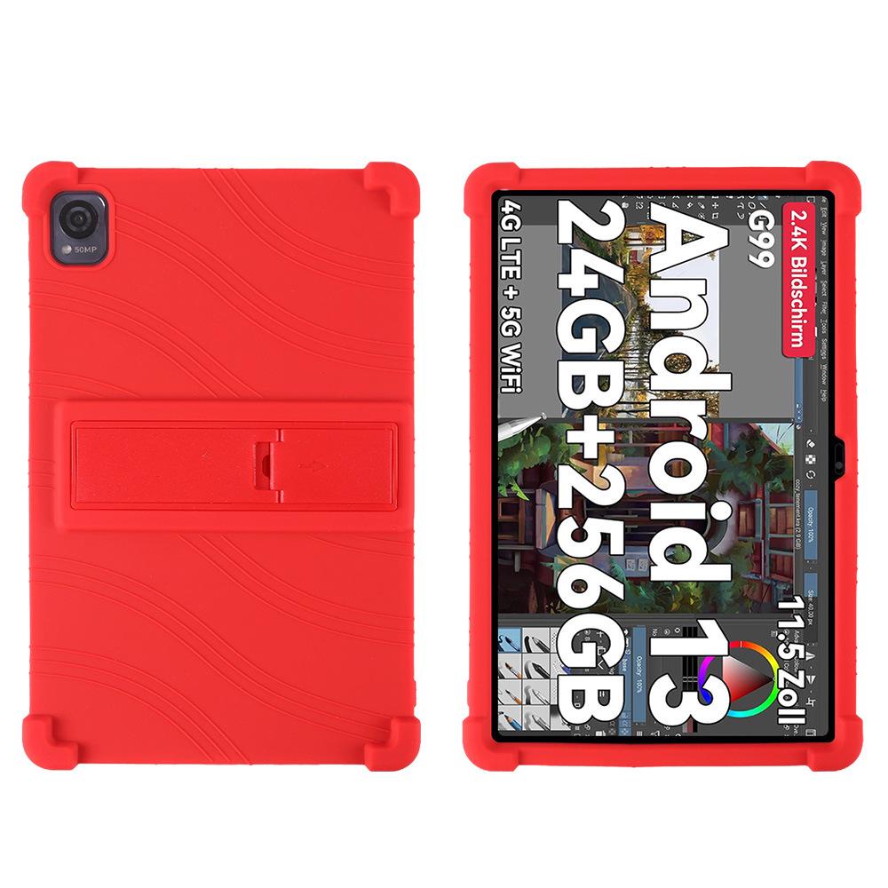 Blackview MEGA 1 11.5 Tablet-Hülle - Anti-Fall-Silikon 11.5 inch rot