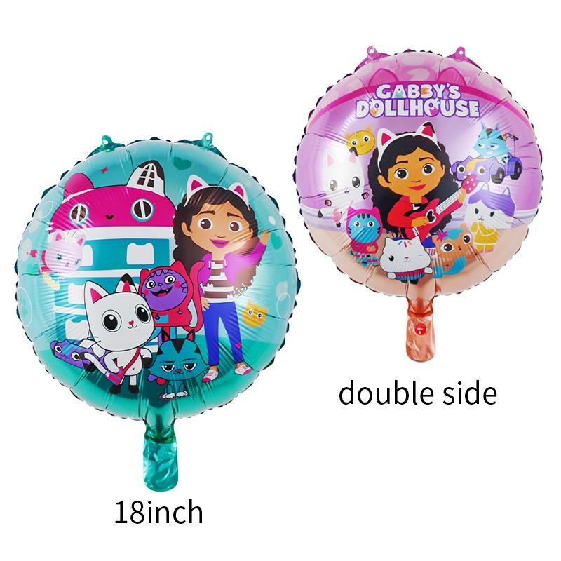 Kindergeburtstagsdeko mit Katzen-Thema Gabi's Puppenhaus Balloon