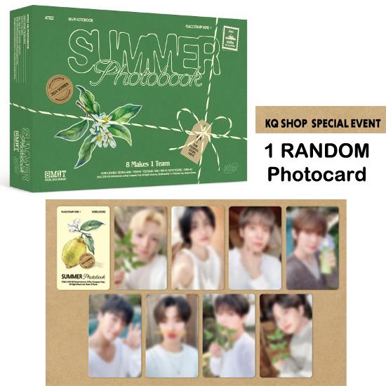 Ateez 2024 Sommer Fotobuch Playcode (mit Website-POB)