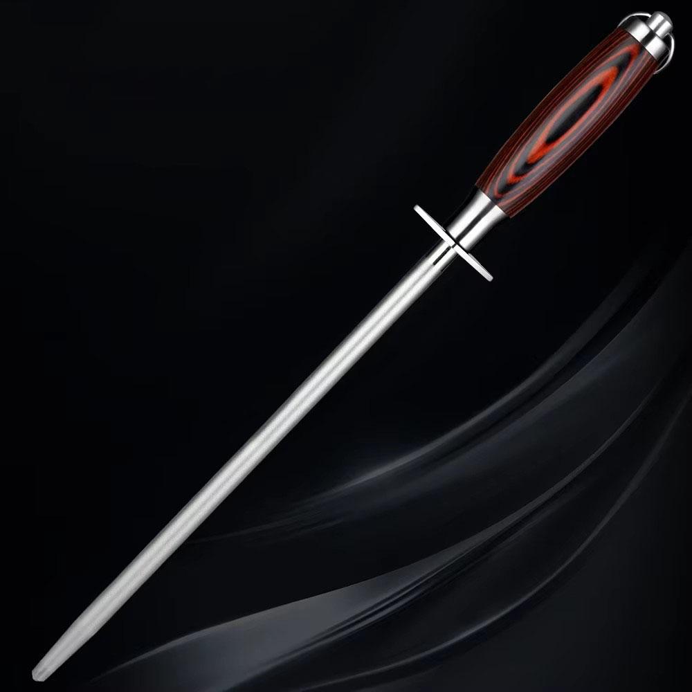 Küchenmesser Schärfer Messer Professioneller Diamant Messer Schärfer Holzgriff Handgehalten Schnell Scharf für Alle Messer 12 Zoll Farbe