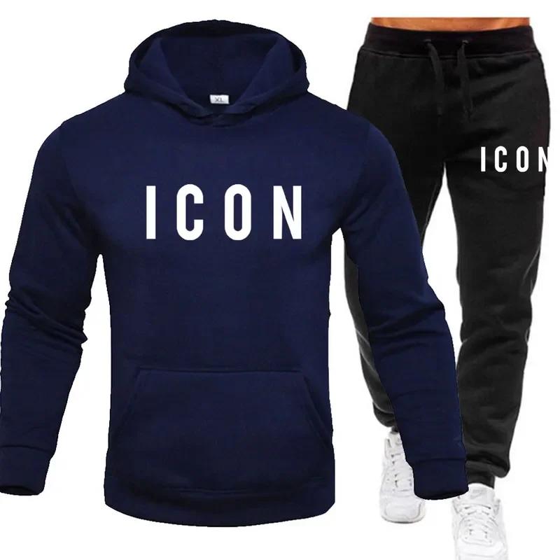 Hoodies, Sweatshirts mit kultigem Aufdruck und Jogginghosen für Herren M navy blau