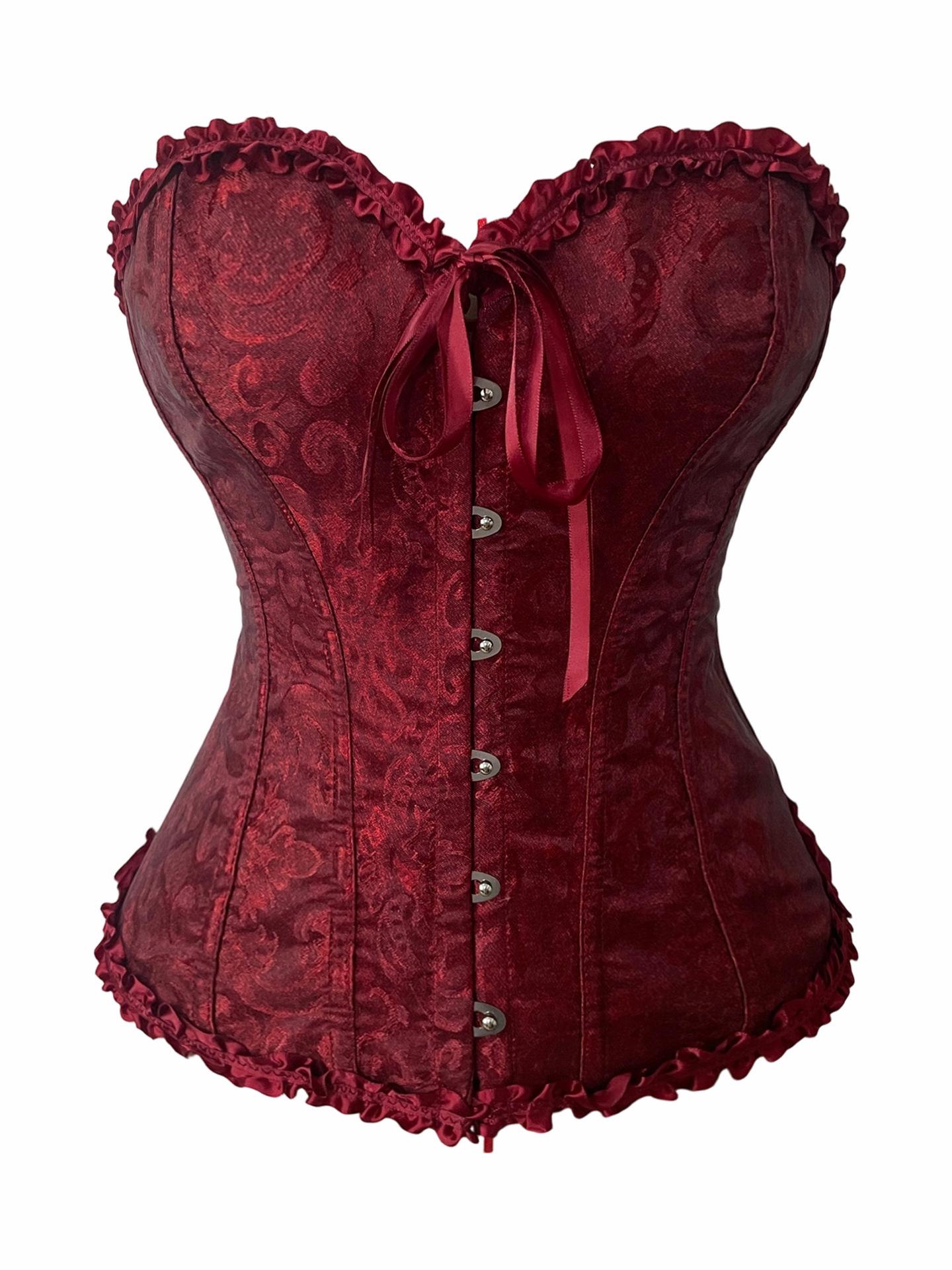 Trägerloses Brautkleid Taillenkorsett: Eng anliegende Korsage XS black