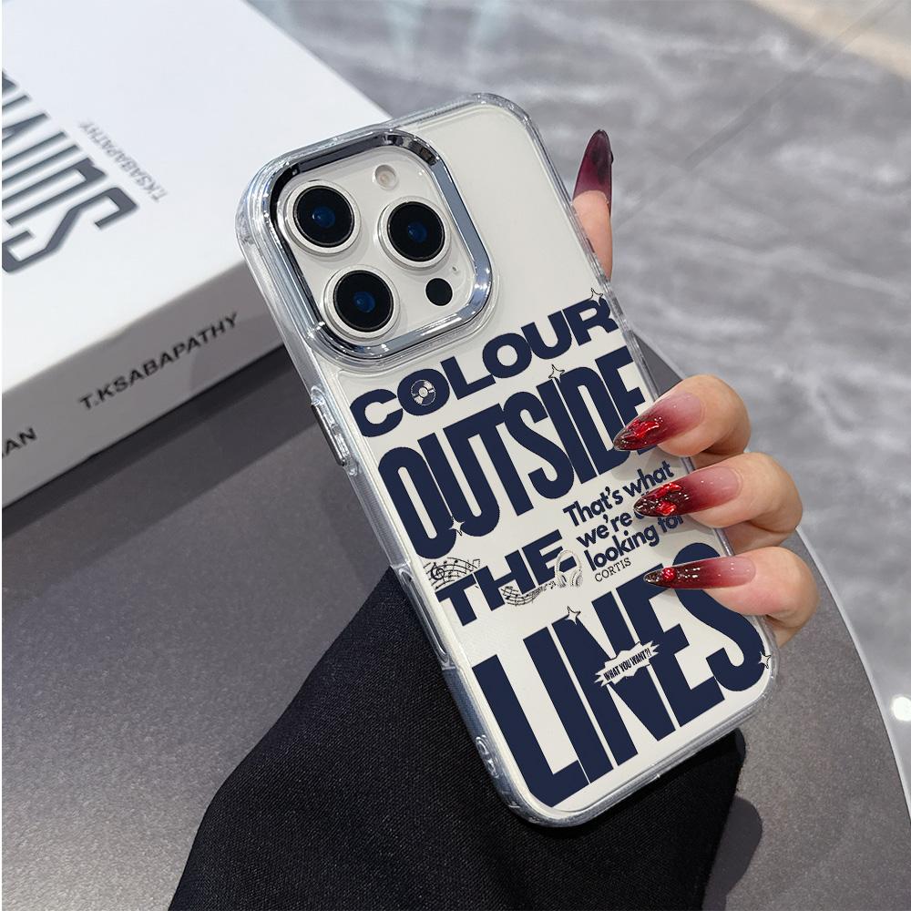 C-CORTIS Muster Handyhülle Für iPhone 17 17E 16E 16 15 14 13 12 11 Pro Max 17 Air Plus Transparent Weiche Hülle Coque iphone 17 Air